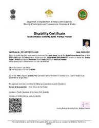 Universal IDs provided to 12,947 disabled persons in Katni district