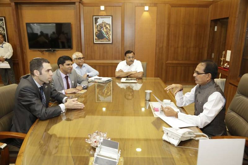 Counsel General of Israel pays courtesy visit to CM Chouhan