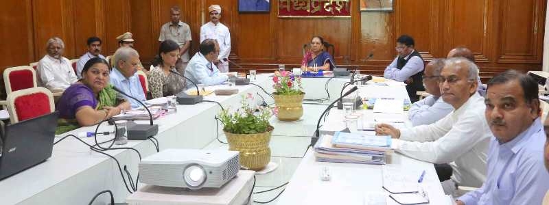 Conduct joint campaign to protect children from malnutrition: Governor Smt. Patel