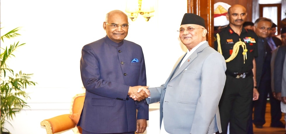 Prime Minister of Nepal Calls on the President