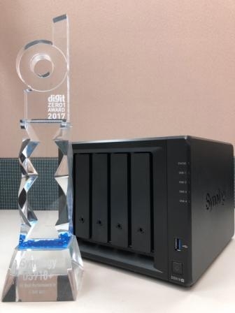 Synology DiskStation DS918+ Bags Digit Zero1 Awards 2017