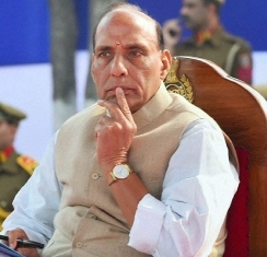 Home Minister Singh leaves for Delhi after 2-day stay