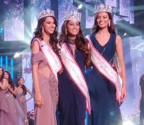 Tamil Nadu girl Anukreethy Vas winner in  Femina Miss India 2018