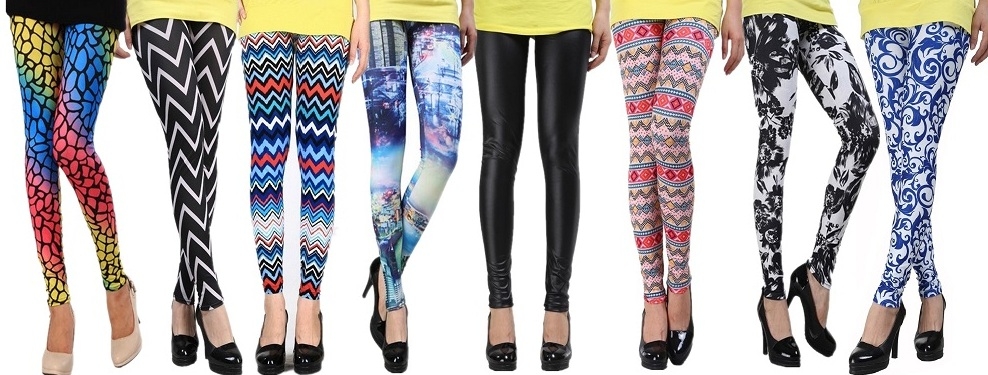 Renovate your look: Beautiful printed and colourful leggings