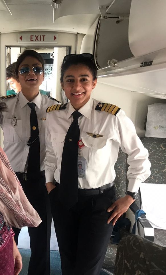 Two women pilots in Pakistan inspiring the gen next in Pakistan