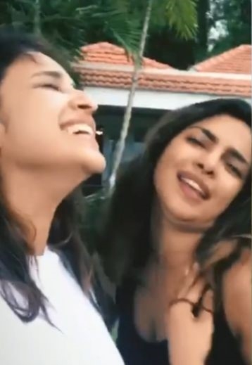 Parineeti Chopra shares video with Priyanka, enjoying in Tip Tip Barsa Paani