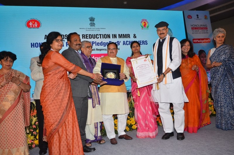 Madhya Pradesh awarded for efforts in betterment of mother-child