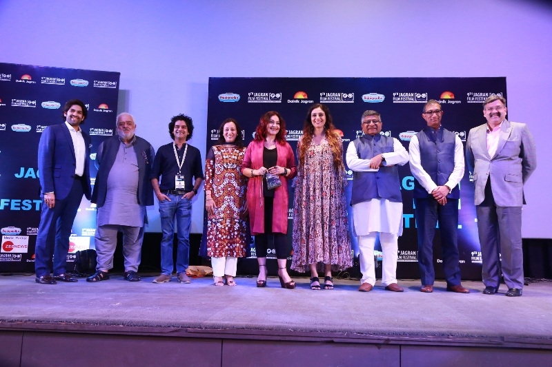 Celebratory presence marks the inauguration of 9th Jagran Film Festival in Delhi amid cinema fanfare and in the true spirit