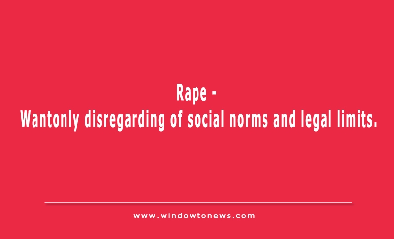 Rape takes demoniacal proportions in the country