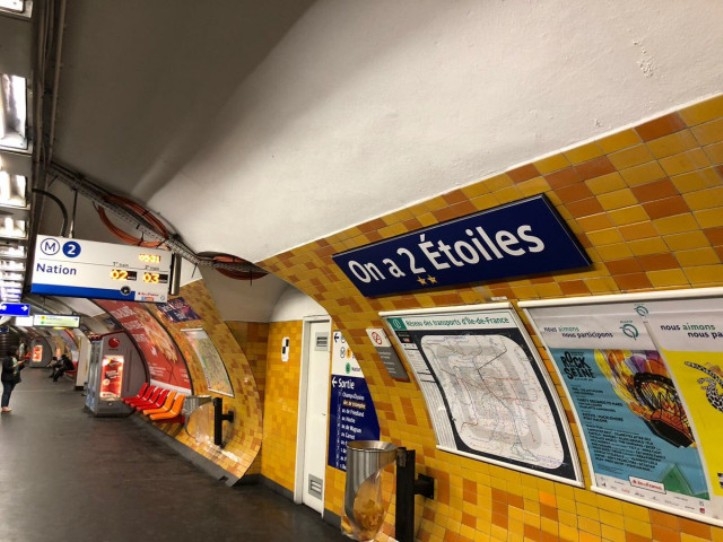 In France, Six Paris metro stations names changed to honor World Cup Champs 
