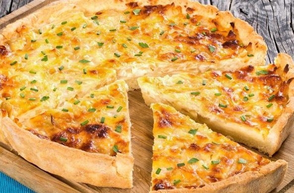 Roquefort quiche