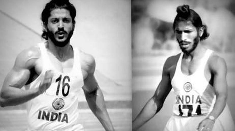 Farhan’s photo as Milkha singh in West Bengal School Book