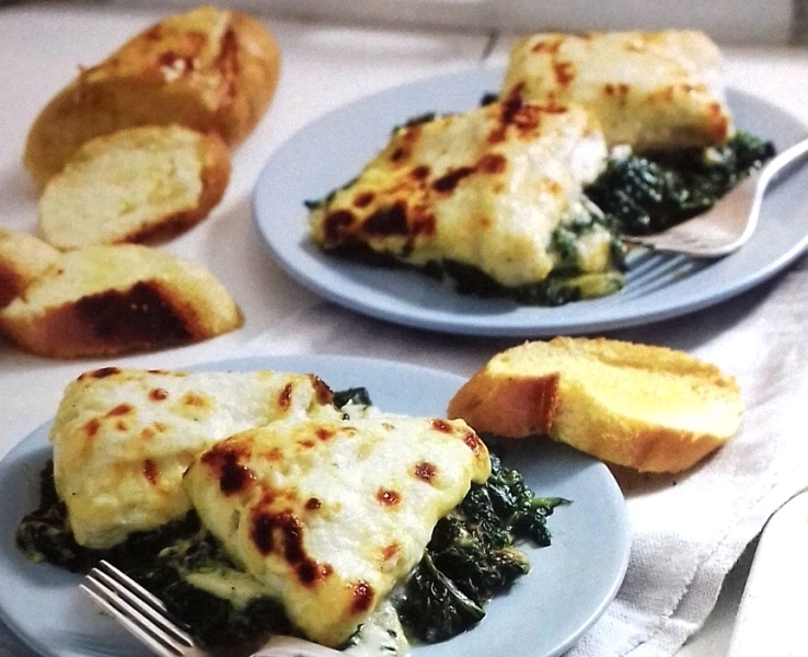 Lemon sole Florentine