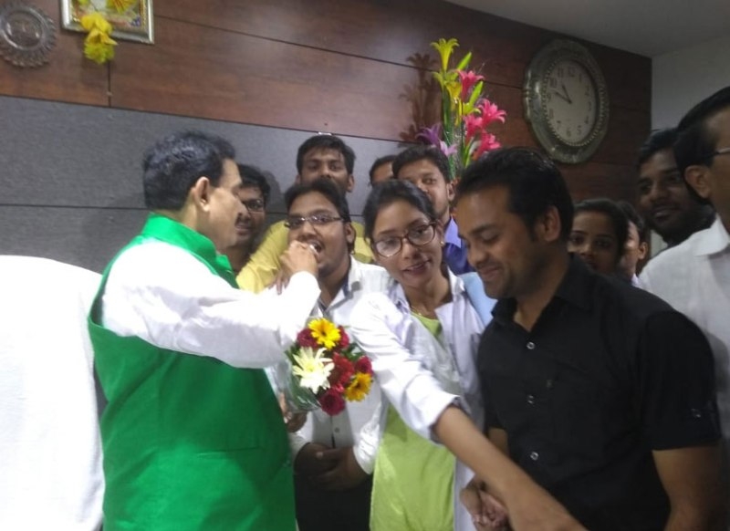 PR Minister Dr. Mishra congratulates President Kovind on his birthday