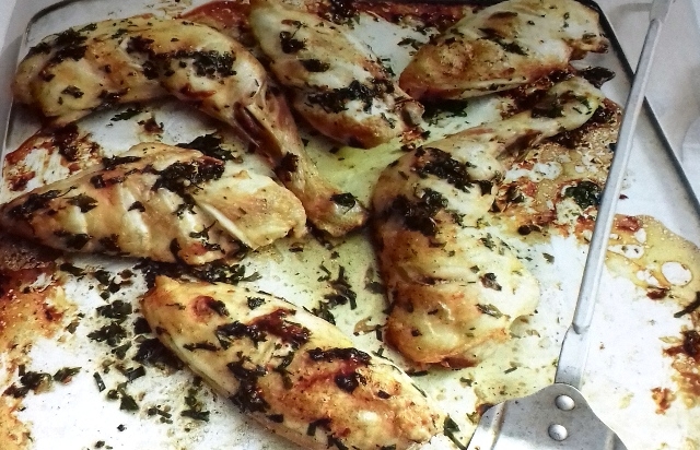 Herb-grilled chicken