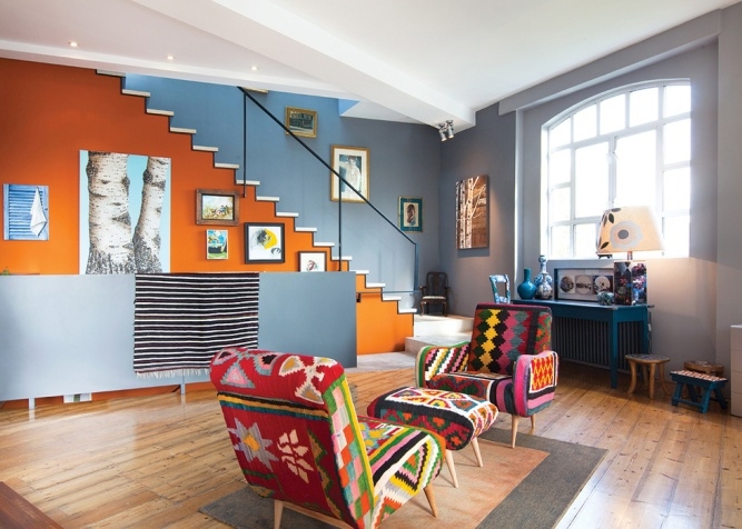  Redesign interiors with interesting colours 