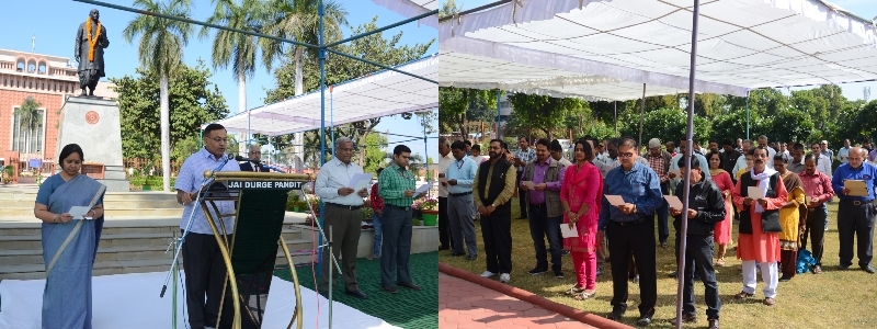 Constitution Day celebrated in Mantralaya