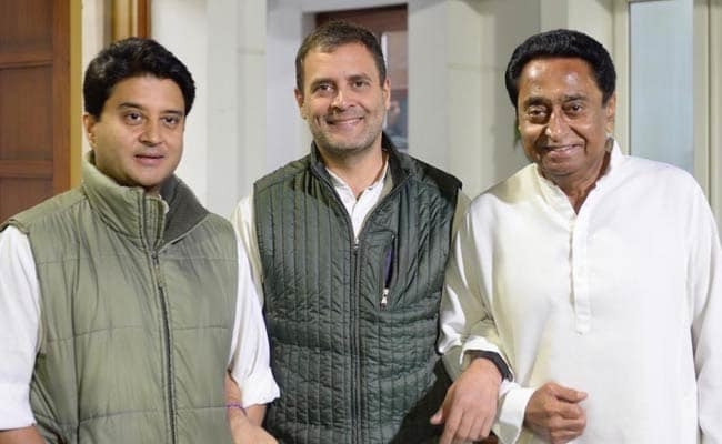  Kamal Nath chosen leader of Congress legislature party in MP 