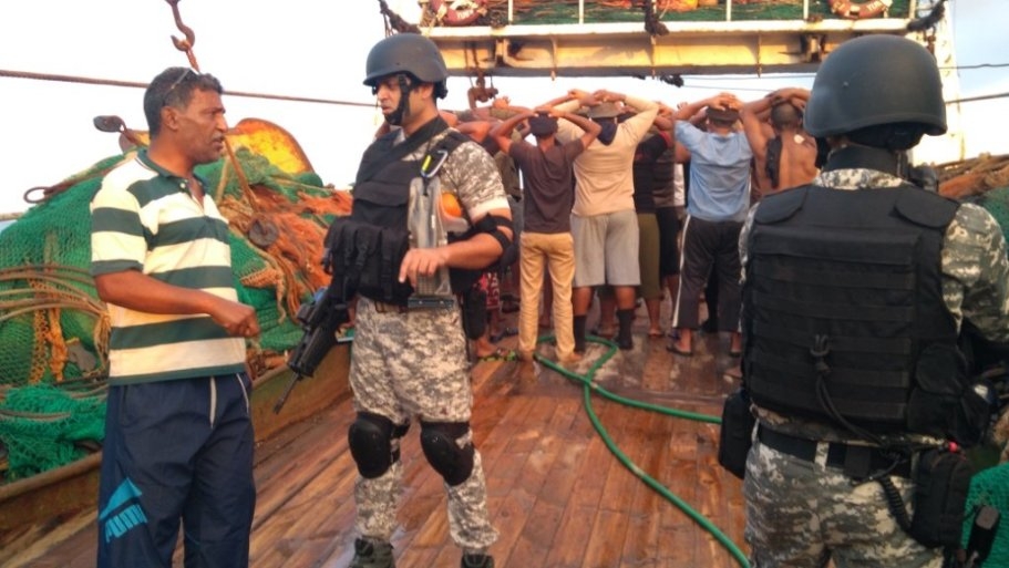 Arms and Ammunition Haul by INS Sunayna 