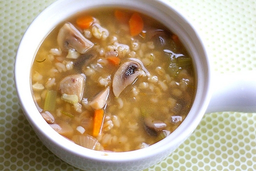 Mushroom Barley Soup