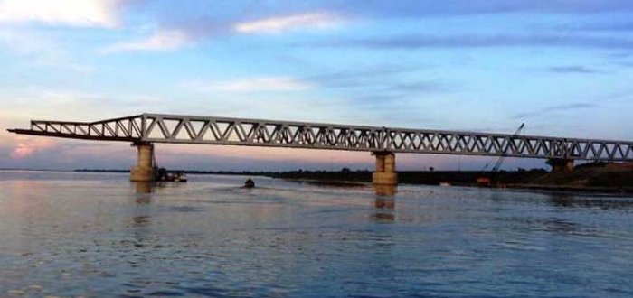 Steel Authority of India Limited supplied steel for 4.9 km-long Bogibeel Bridge