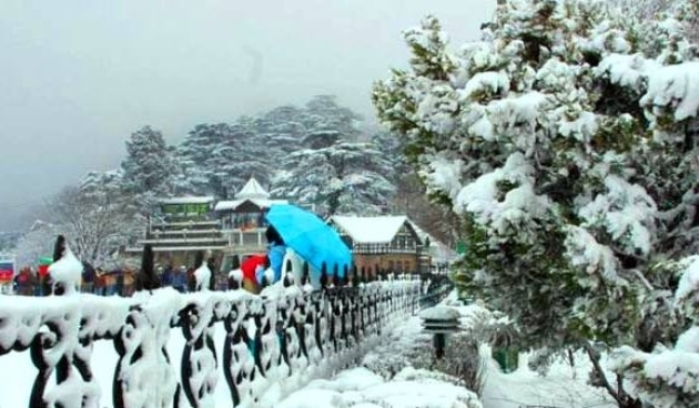  Icicles surface in Shimla as mercury dips sharply 