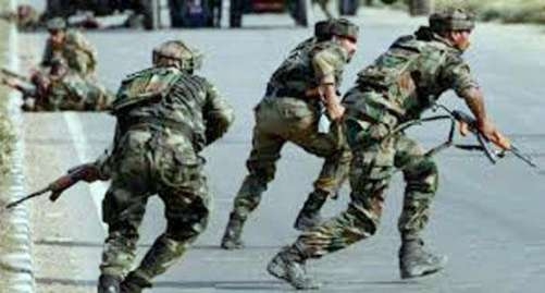  Gunfight in Jammu and Kashmir 