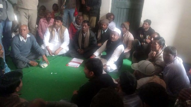 Panchayat and Rural Development Minister Patel attends Gram Sabha