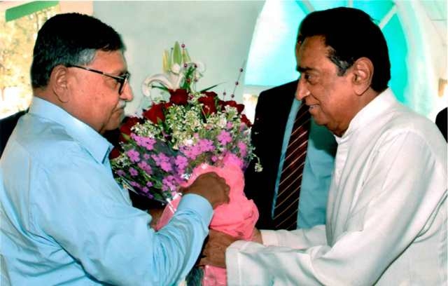 CM Kamal Nath pays courtesy visit to MP High Court Chief Justice