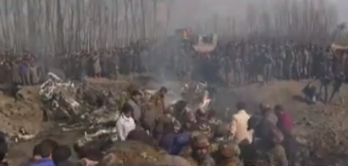 Breaking News: IAF jet crashed in Budgam area of J&K