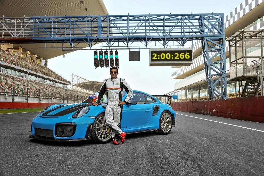 India’s first F1 driver Karthikeyan beats his own record