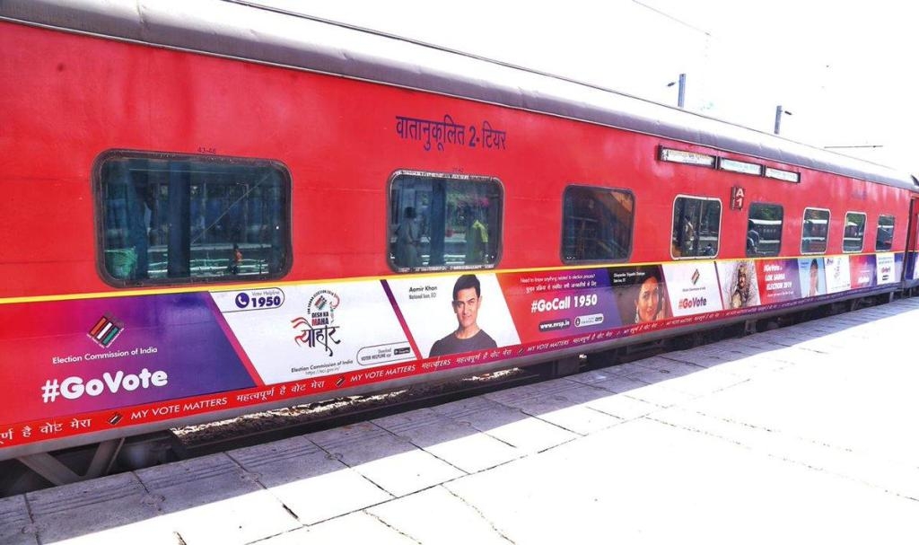 ECI collaborates with Indian Railways for Voter Awareness Campaign