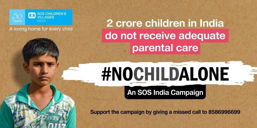 SOS Children’s Village of India launches ‘No Child Alone’ campaign on International Day of Families