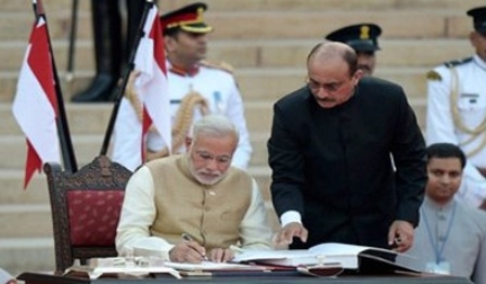 Narendra Modi gives a strong message to Pakistan and China together with diplomacy in swearing-in ceremony