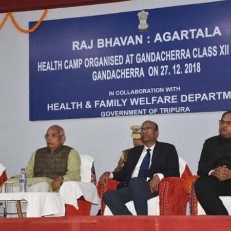 Health Camps organised by Raj Bhavan’s Doctors in Rein Basera