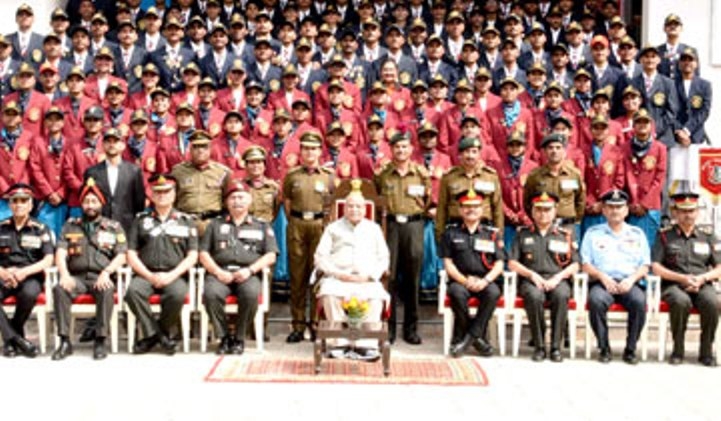 Disciplined and Devoted Youth are Pride of Nation: Governor Tandon