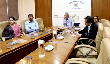 Chief Secretary reviews preparations of precautionary measures against Corona Virus