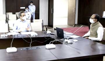 Procurement work should be done with social distancing: CM Chouhan