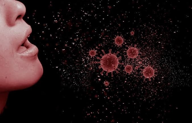 Be careful! Coronavirus can also be spread by speaking of any infected person