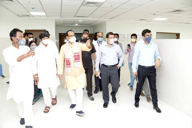 Super Specialty Hospital will be developed as Covid Hospital- CM Chouhan