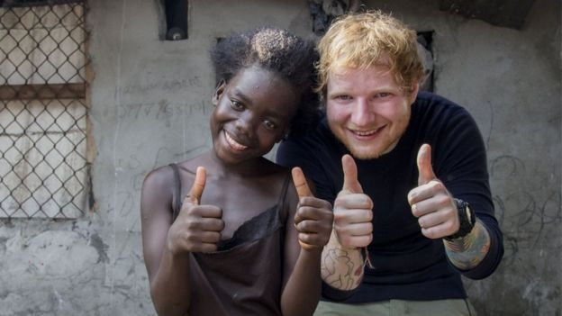 ​Despite miseries being positive is overwhelming -  E D Sheeran!