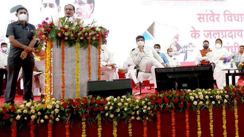 CM Shri Chouhan gifts developmental works worth Rs. 155 crore to Sanver Assembly Constituency