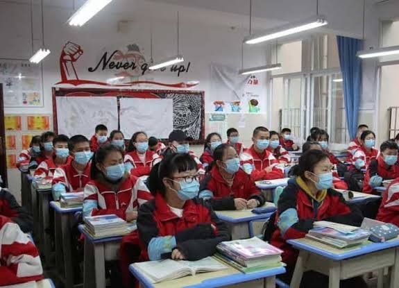 ...So now China's leftist government spies on school children?
