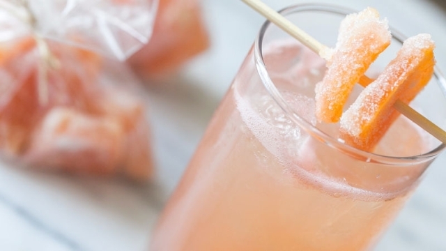 Candied Grapefruit Cocktail