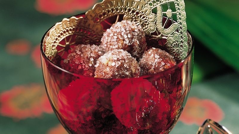 Chocolate-Wine Balls