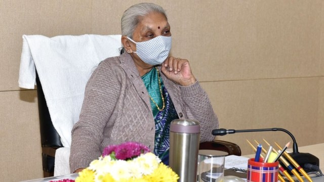 Women entrepreneurs can move forward only with government and family’s support: Governor Anandiben Patel