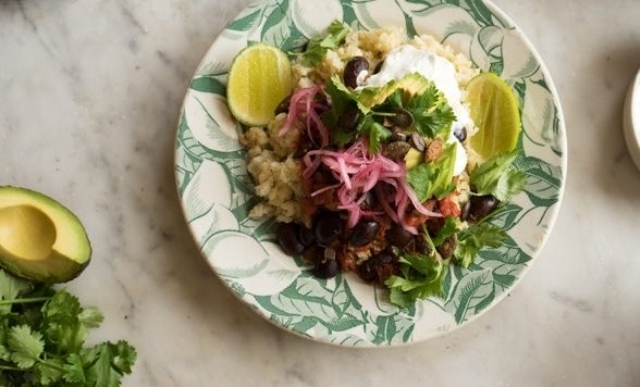 Melissa Clark's Black Bean Skillet Dinner