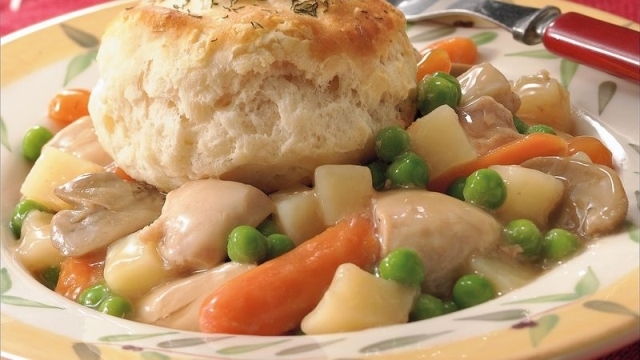 Chicken and Vegetable Pot Pies