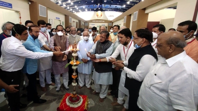 CM Chouhan dedicates newly built Medical Centre of Guruji Seva Trust