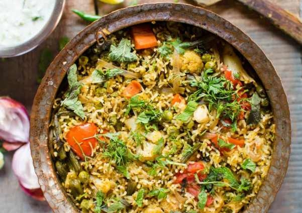 One Pot Vegetable Biryani